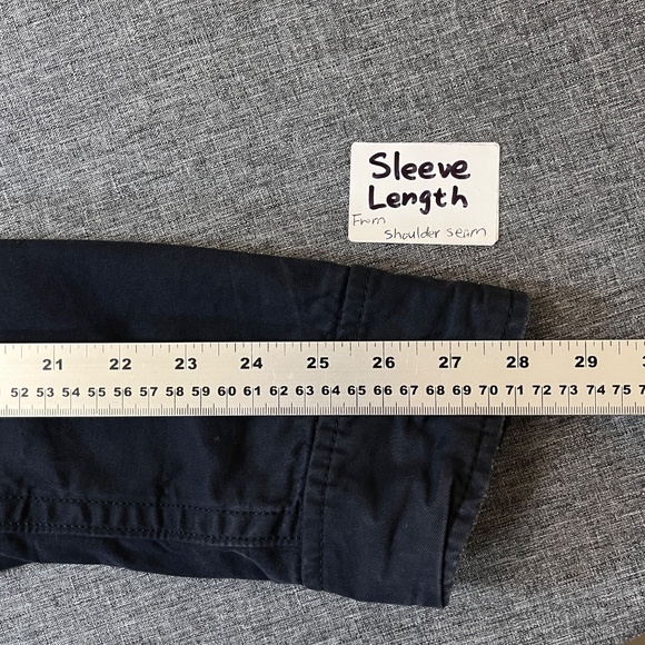 Abercrombie & Fitch Y2K Field Military Style Jacket - Men's Size M - Blue - Picture 9 of 11